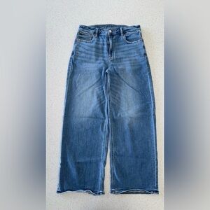 A&E Super High Rise Baggy Wide Leg Jeans